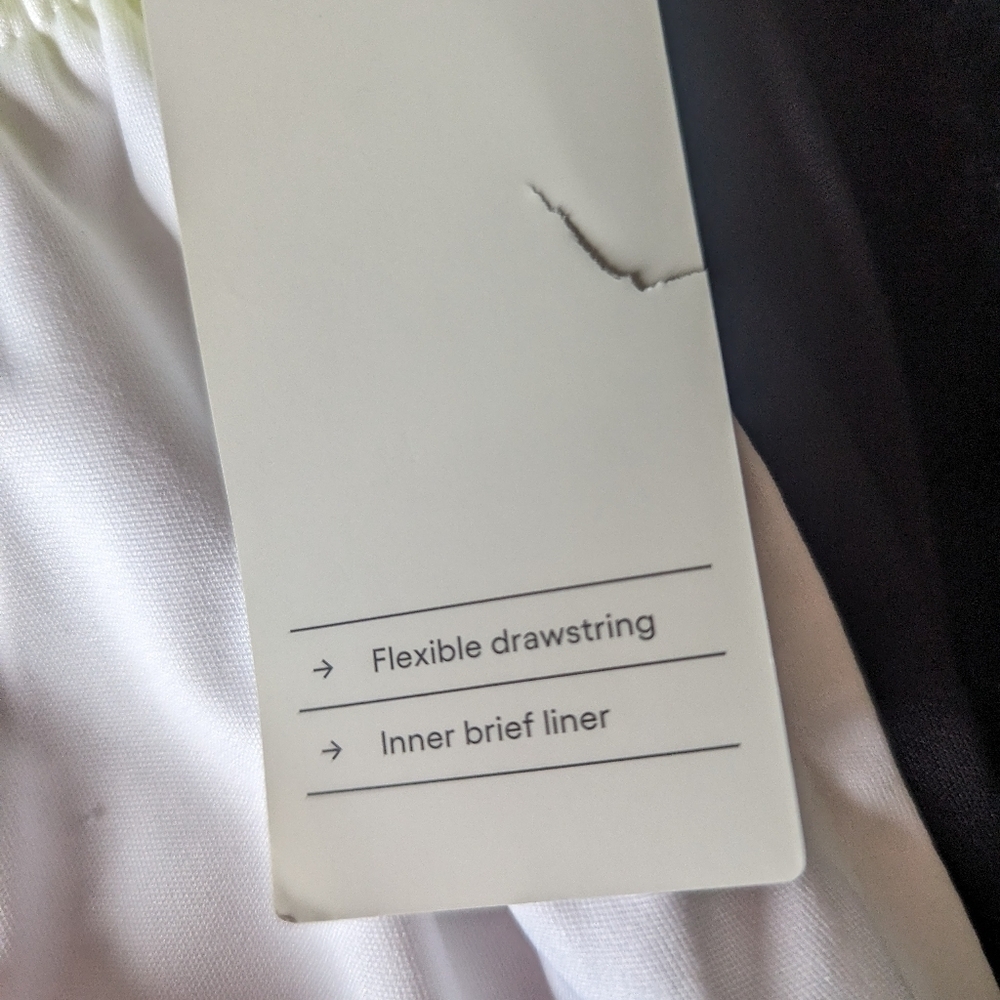 NWT All in Motion White Boys Soccer Short with Liner XL - Picture 4 of 5